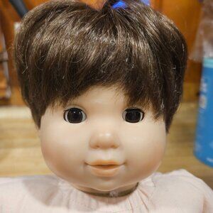American Girl Bitty Baby Boy twin Doll Brown Hair Brown Eyes 15"